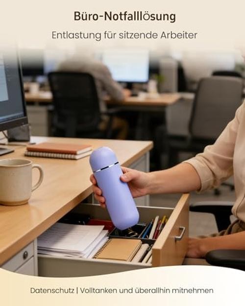 Portable Bidet for Travel & Camping – Manual Squeeze Handheld General Purple