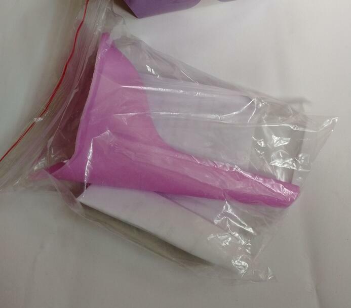 Women Urination Device Reusable Silicone Funnel Travel Camping Standing to Pee