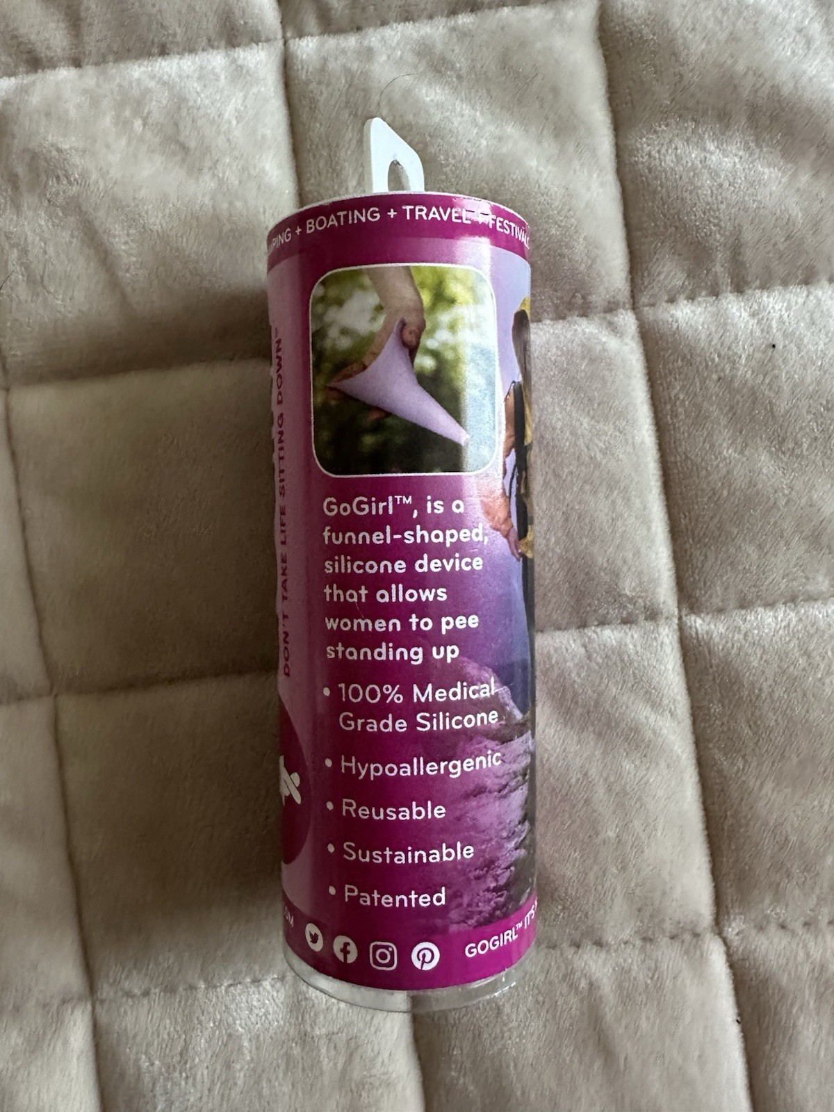 GoGirl GG-PL-HT Female Urination Device-Pink Brand New & Sealed