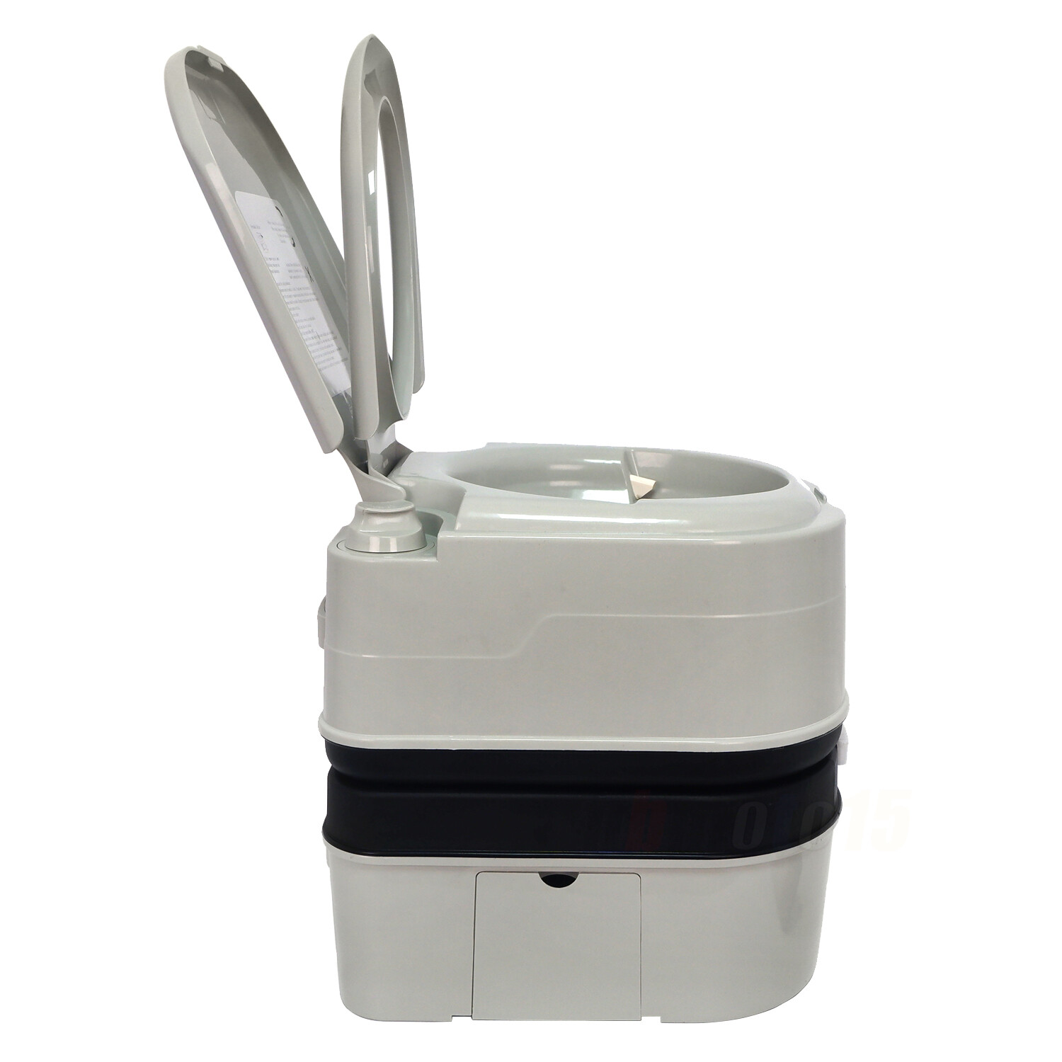 H:45 L:45 W:35 CM Temporary Toilet For Outdoor Touring Car Tent Small Room GRAY