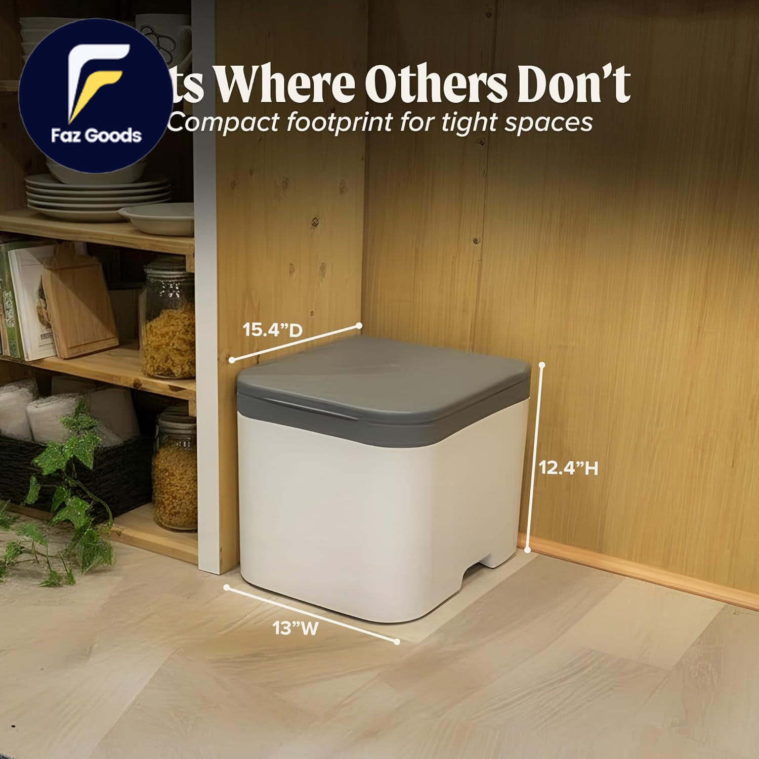 NOMAD by Portable Compost Toilet Camping Toilet for Truck Campers Hunting Blind
