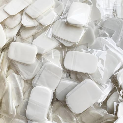 500 Pieces White Portable Disposable Paper Soap Sheets for Travel and Outdoor