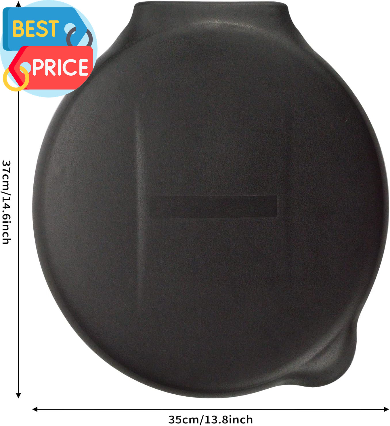 Bucket Toilet Seat with Lid,5 Gallon Luggable Loo Bucket Toilet Seat-Portable To