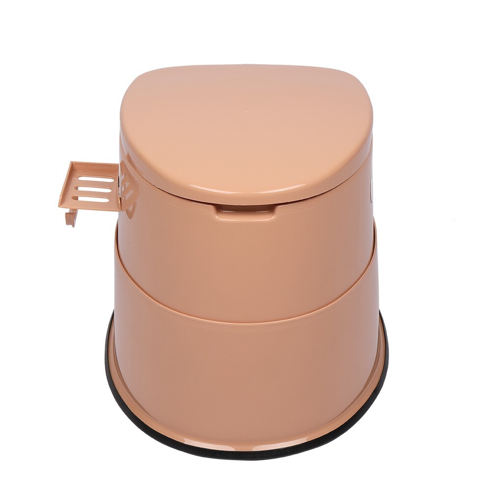 Camping Portable Toilet Travel In/Outdoor RV Commode Potty +Tissue Box Non-slip