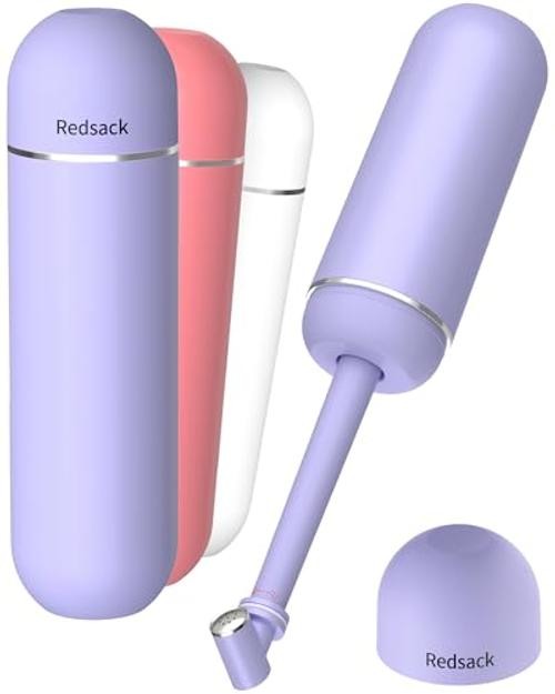 Portable Bidet for Travel & Camping – Manual Squeeze Handheld General Purple