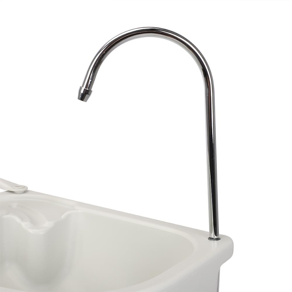 Indoor Portable Camping Sink RV Barber Kitchen Hygiene Wash Sink Basin Faucet
