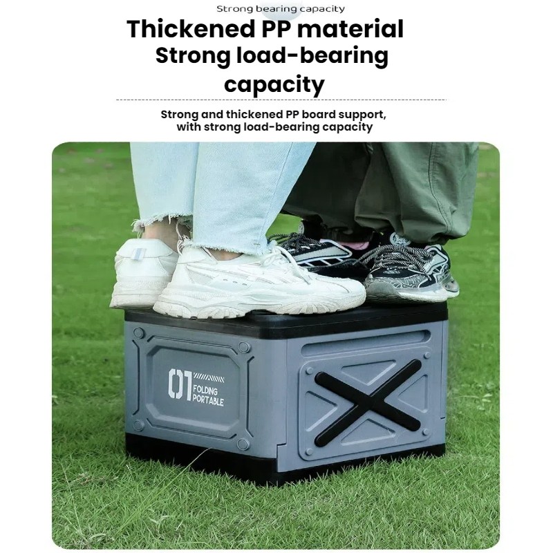 Car Portable Toilet SUV Foldable Potty Self Drive Travel Camping Emergency Loo