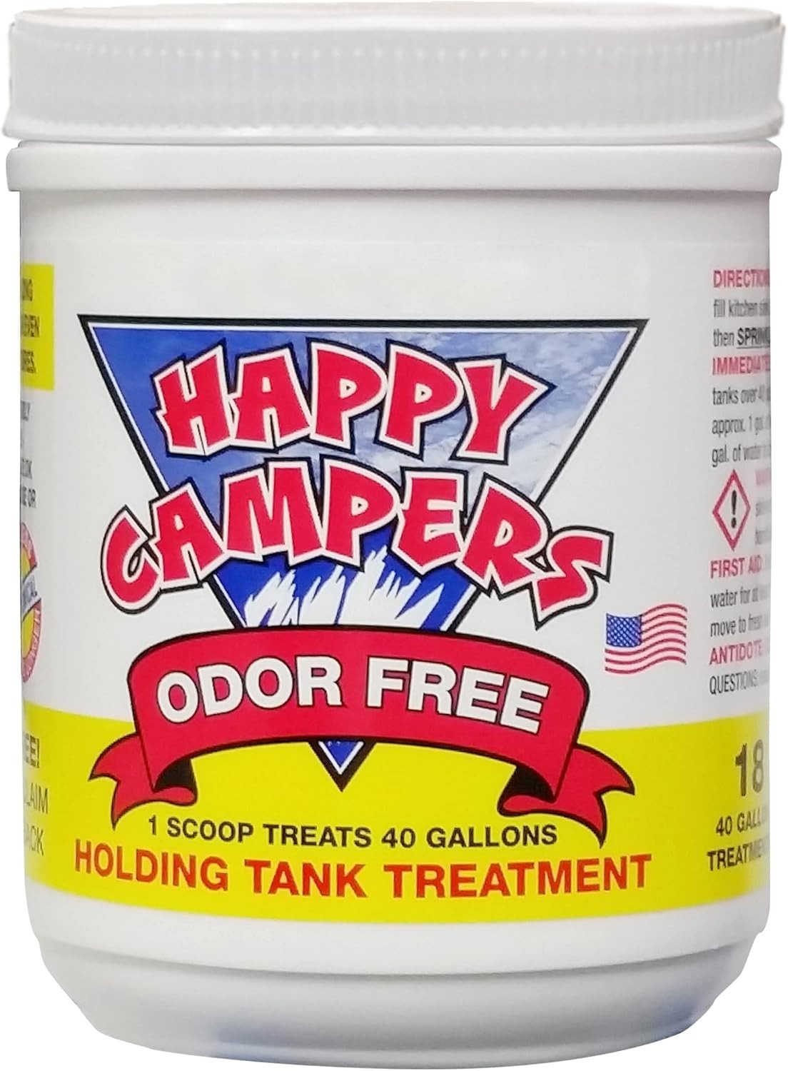 Unscented Granule RV Toilet Treatment – Safe and Effective Odor Control 1 Gallon