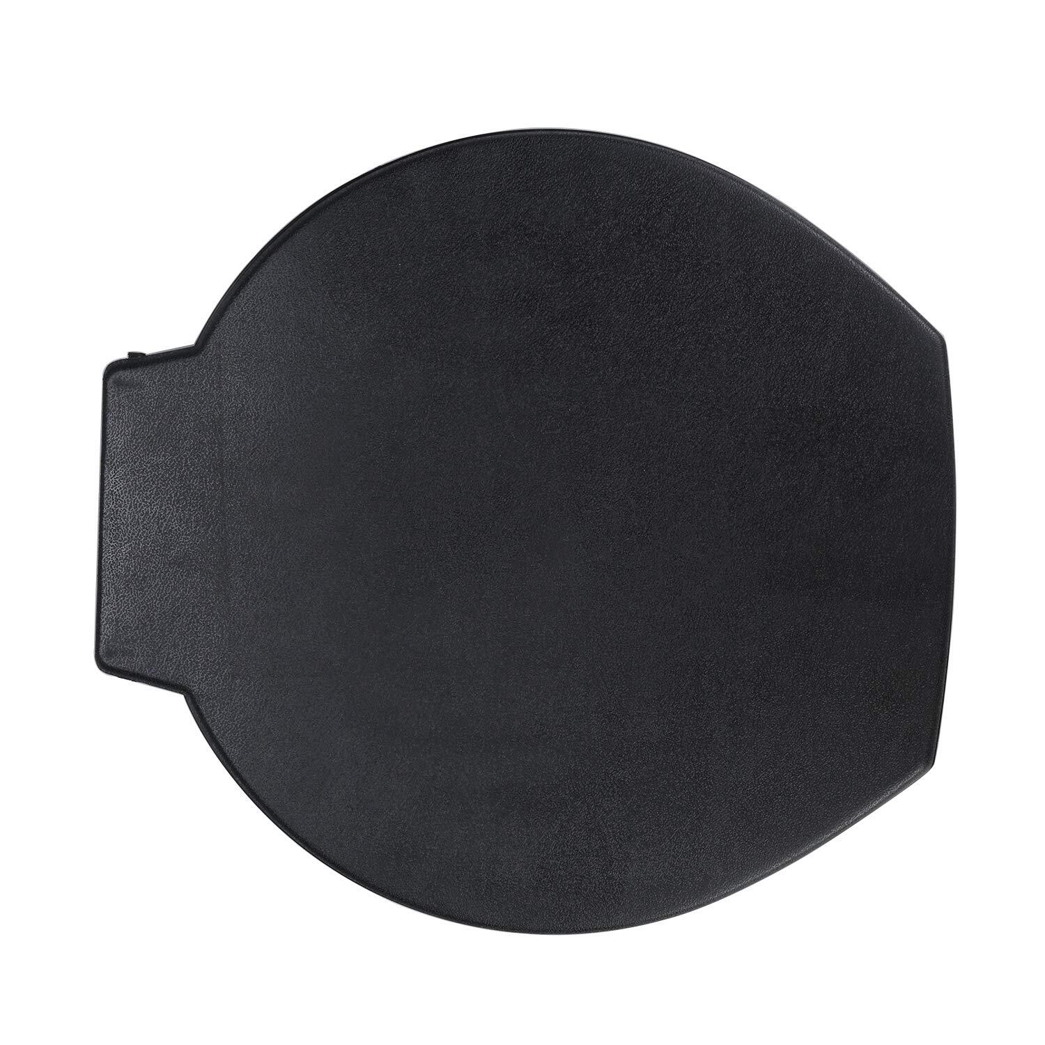 Ozark Trail Portable Toilet Seat & Cover: Black, Snap-On with Folding Lid