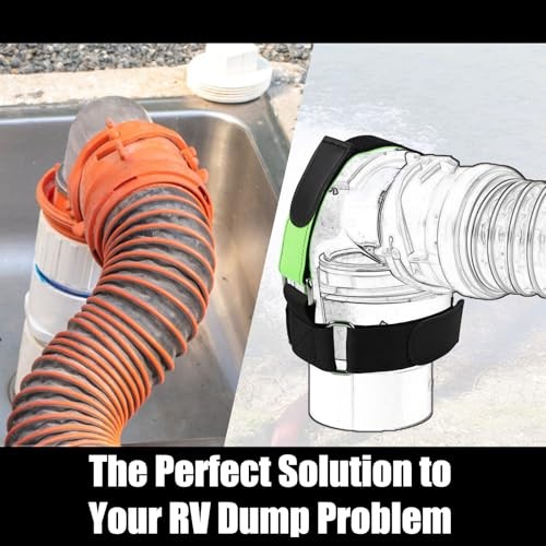 RV Hose Fastening Device, Lightweight RV Hose Tightening Device RV Sewer Hose