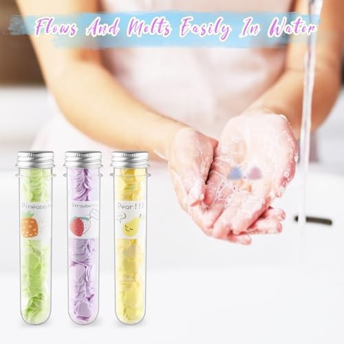 12 Pcs Disposable Soap Paper Sheets Portable Confetti Hand Washing Soap Paper