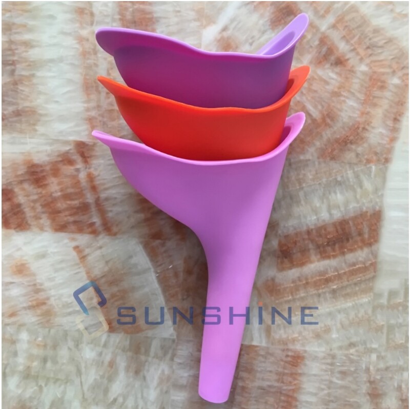 3PCS Reusable Portable Urinal Women Female Travel Camping Standing Pee Device