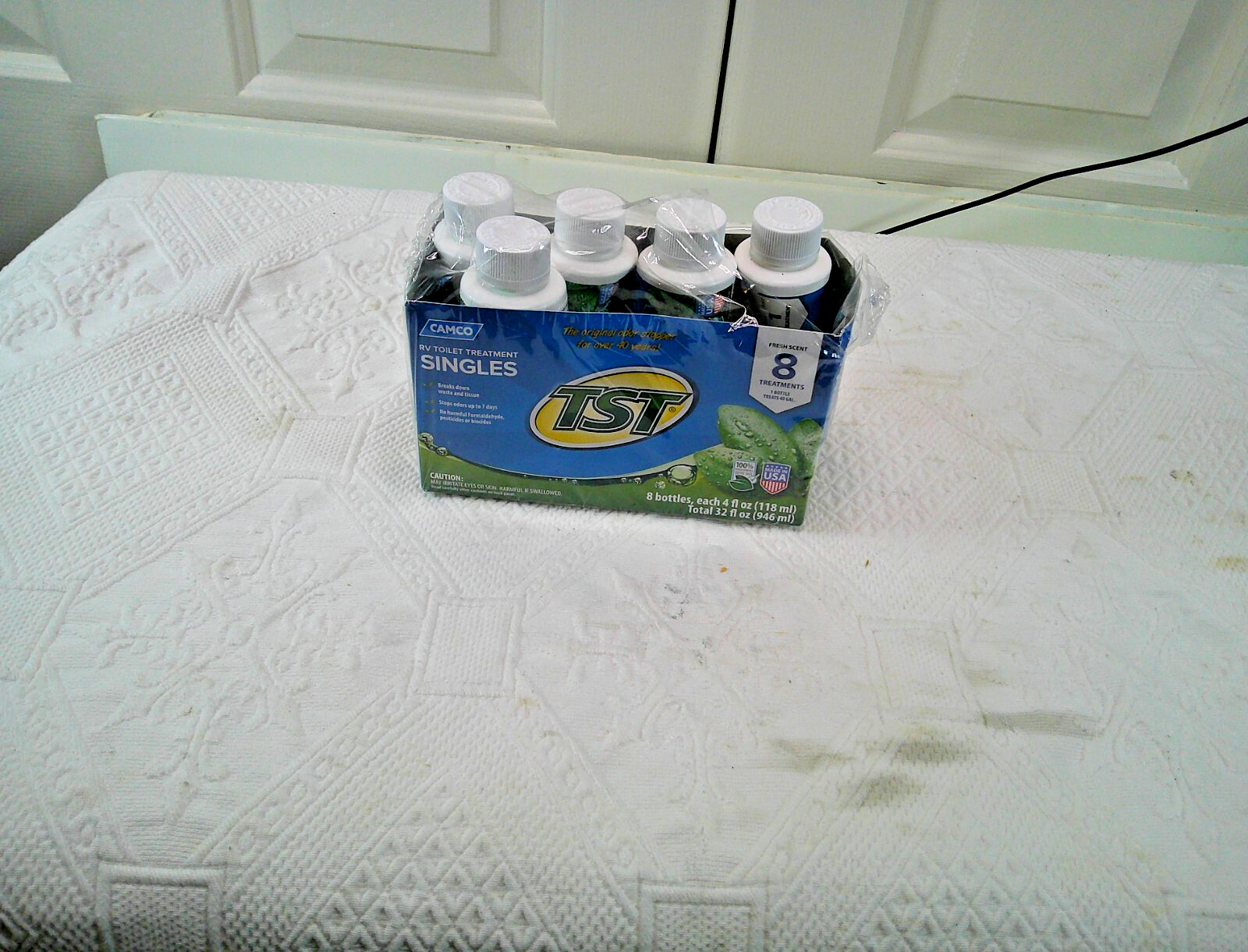 Camco TST MAX Toilet Treatment Singles for Camper & RV – Pack of 5 Single-Use