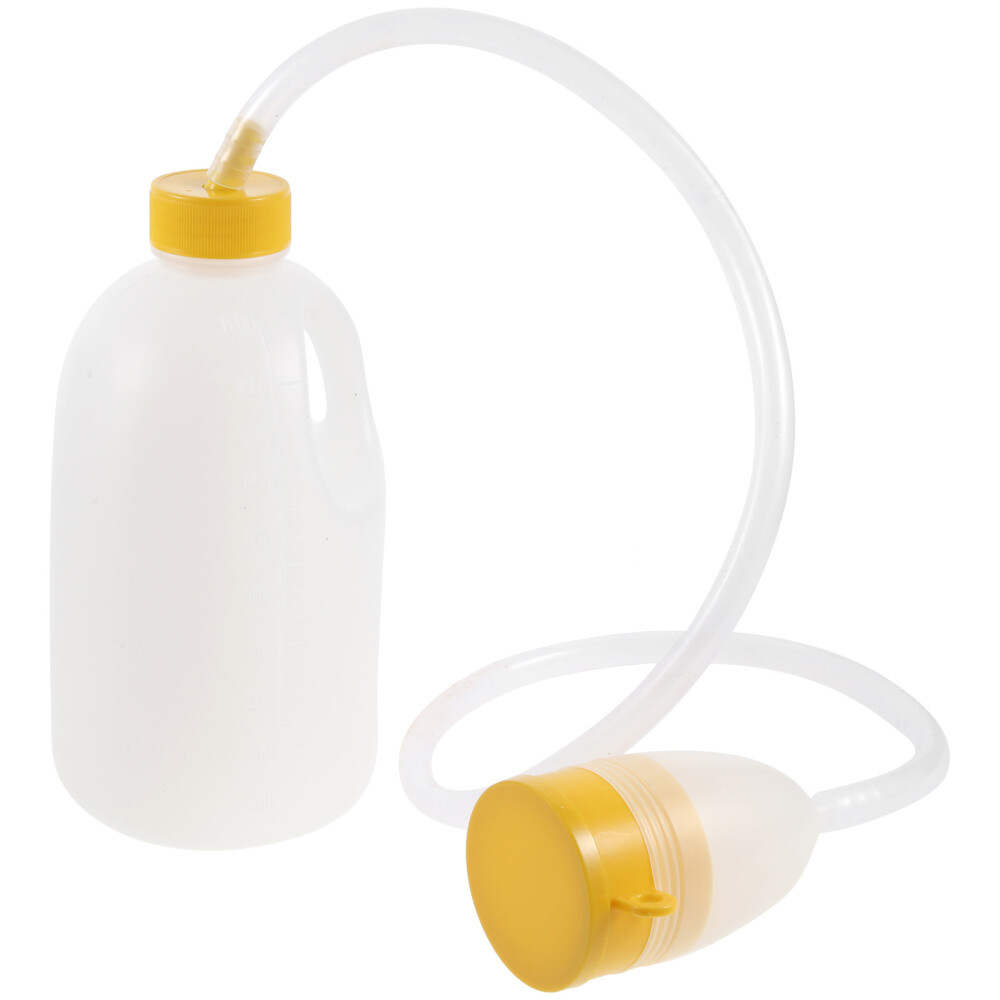 Portable Men’s Urine Bottle with Tube for Travel/Home/Hospital – 1700ML