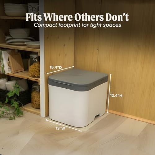 Nomad by Urine Separation Toilet. Best Commode for Off-Grid & Outdoor Camping,