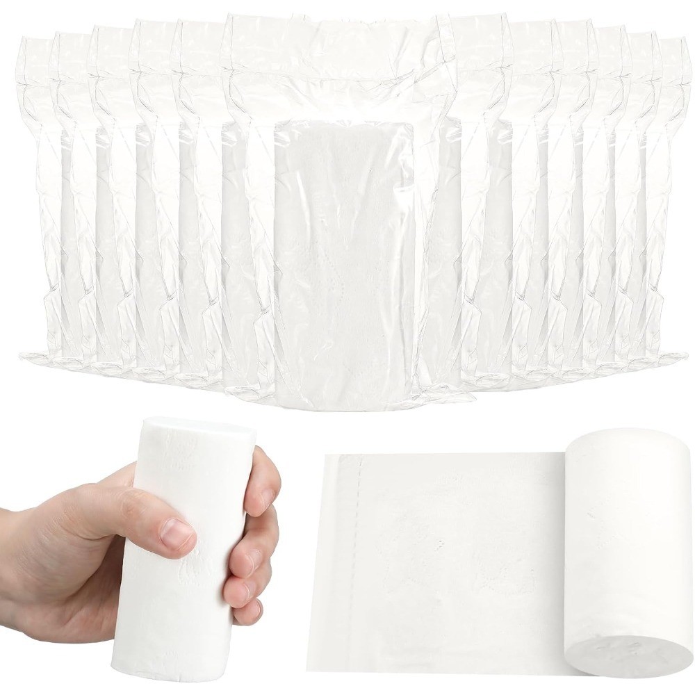 12 Rolls Travel Toilet Paper to Go Packs Soft Camping Toilet Paper Bulk