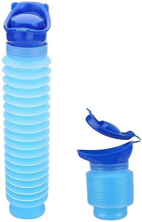 Portable Urinal 750ml Male Female Unisex Travel Camping Car Toilet Pee Bottle