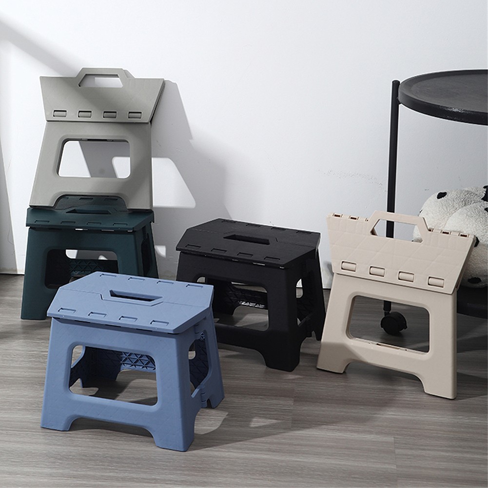 Conveniently Portable Folding Stool for Fishing and Camping Activities