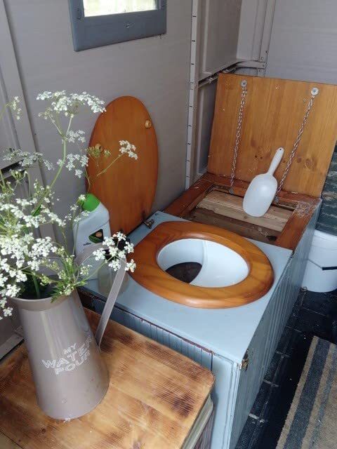 Complete White Urine Diverter for Compost Toilets UK Made
