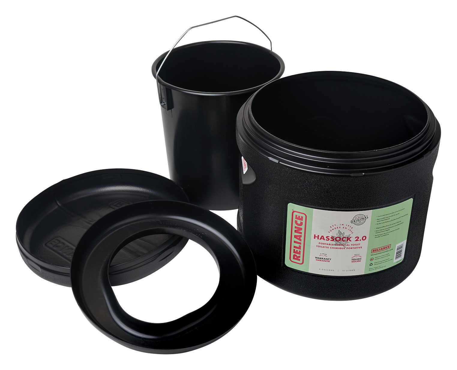 Reliance Hassock 2.0 Portable Toilet