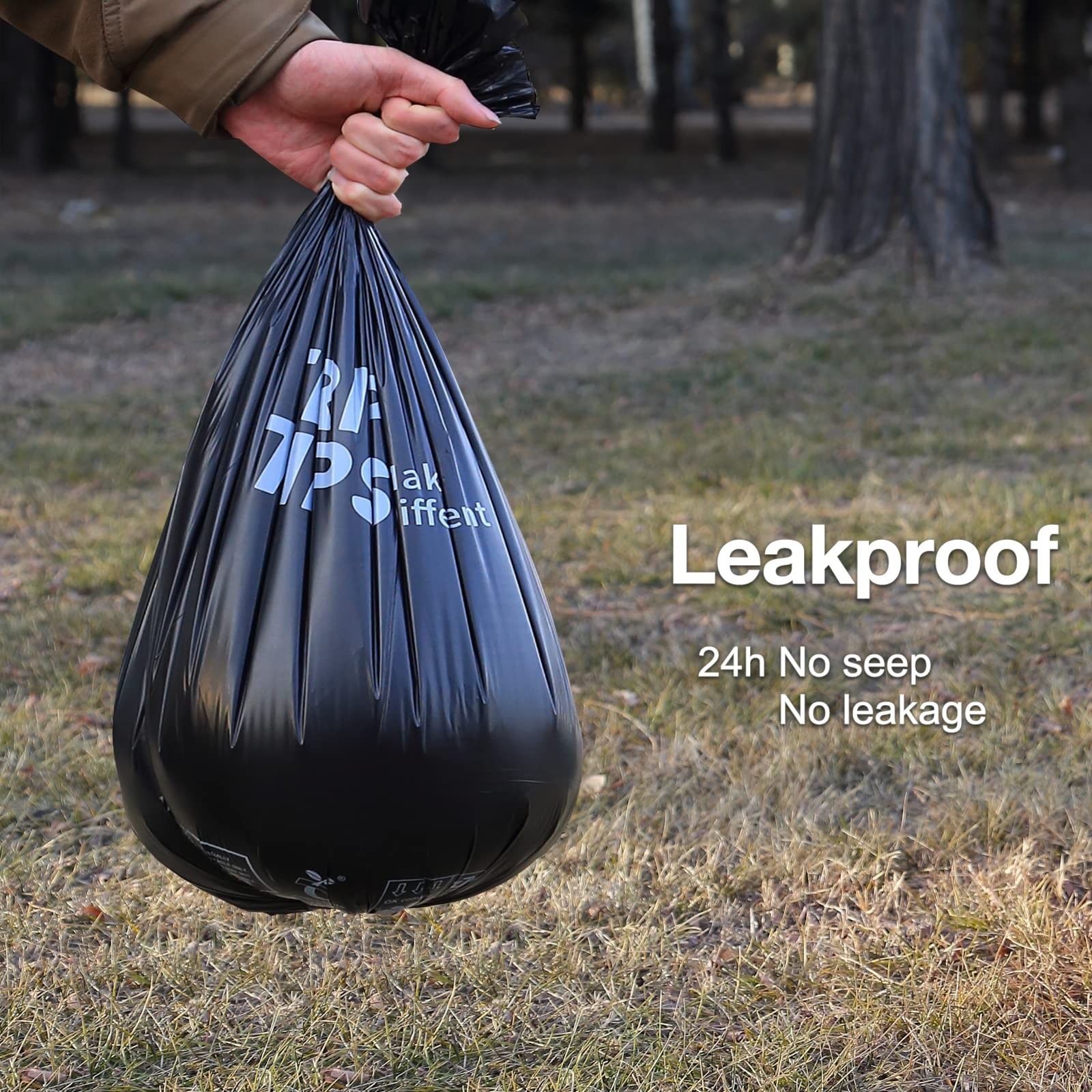 Biodegradable Portable Toilet Bags 8 gallon｜40 Count Camping Toilet Bags for …