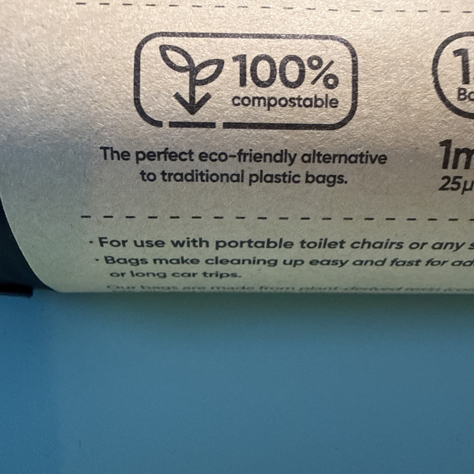 Portable Toilet Bags – Camping 15 Count (Pack of 1), Black