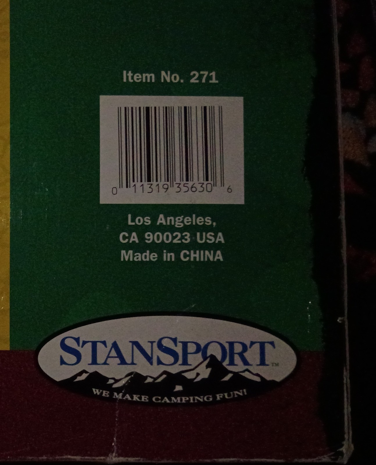 STANSPORT PORTABLE TOILET, 200LBS, ” NEW”, SEALED BOX SEE PICTURES😃👍
