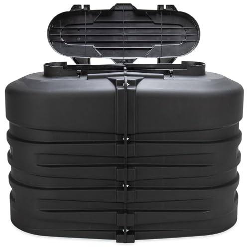 RV Dual Propane Tank Cover – Measures 29.5″W x 15.5″D x 20.5″H – Features