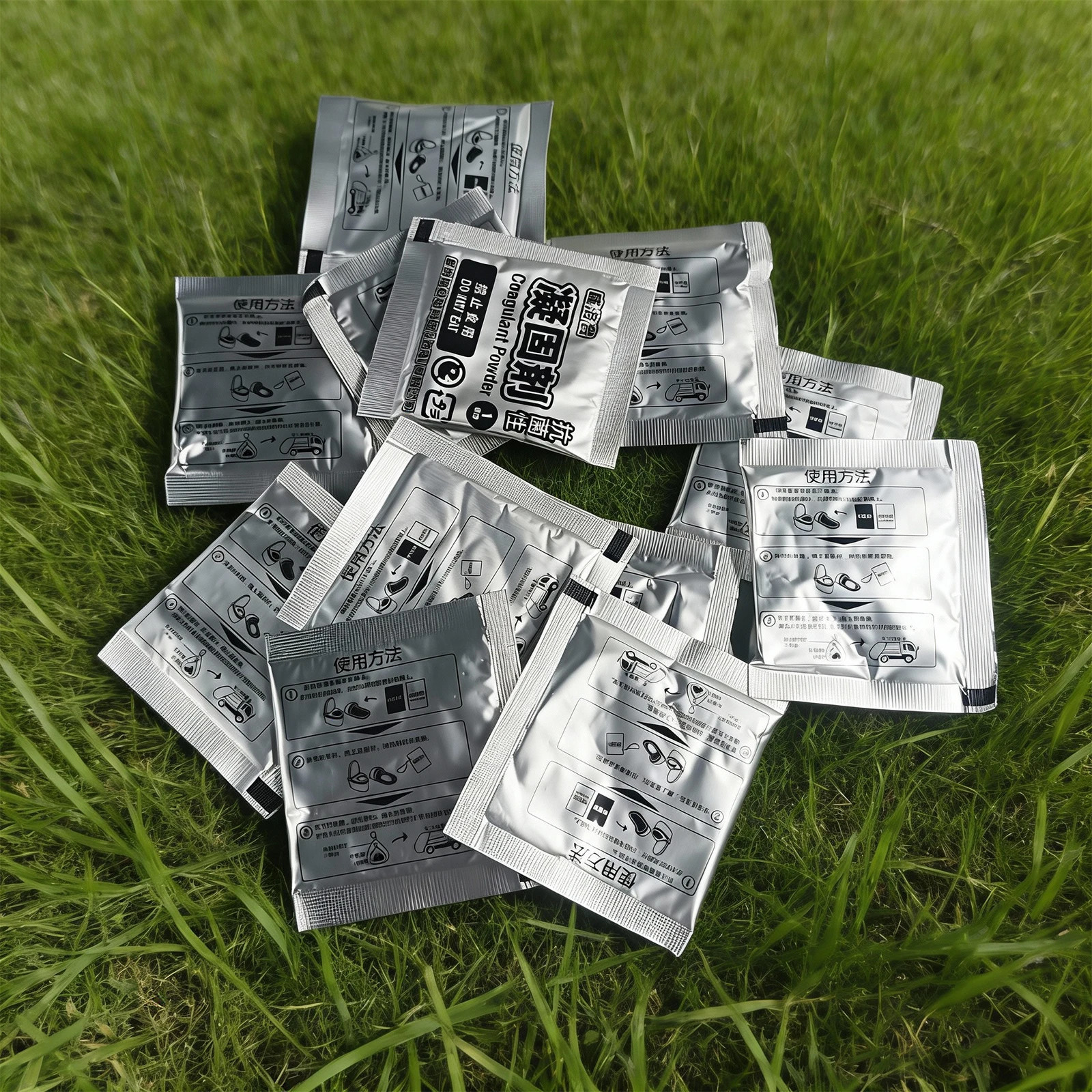 Camping Toilet Powder Liquid Waste Gelling Deodorizing Powder Eco Absorbent Gel