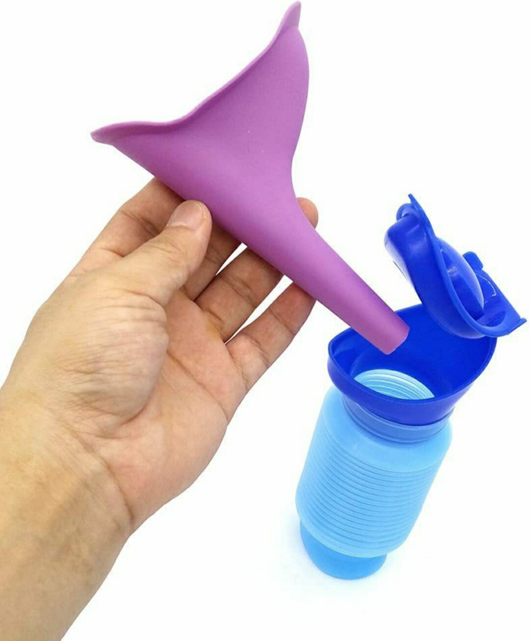 Male Female Portable Urinal Travel Camping Car Toilet Pee Bottle Emergency Kit