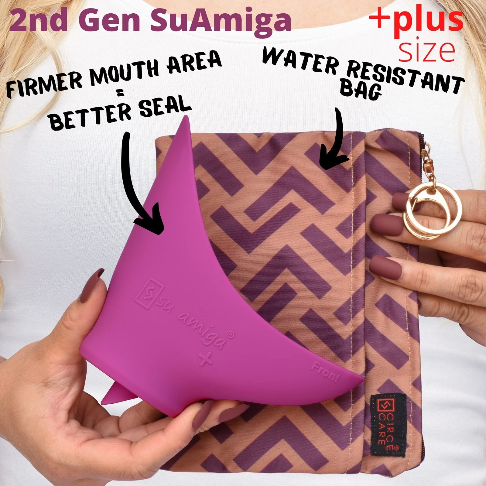 Portable Female Urinal Device – Collapsible Pee Funnel for Travel, Camping, Hiki