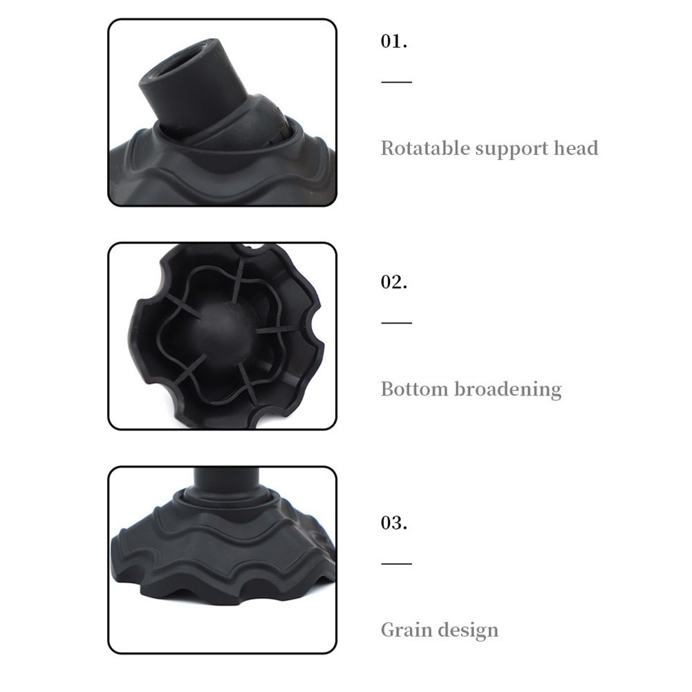 Set of 4 Non Slip Camping Chair Feet Covers for Stable Outdoor Seating
