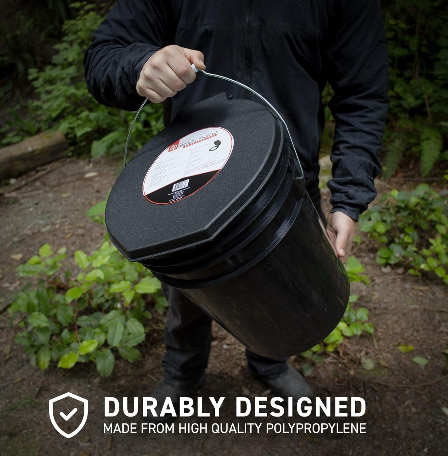 Ultra Comfortable Camping Toilet Seat – Portable, Lightweight, 400 lbs Capacity