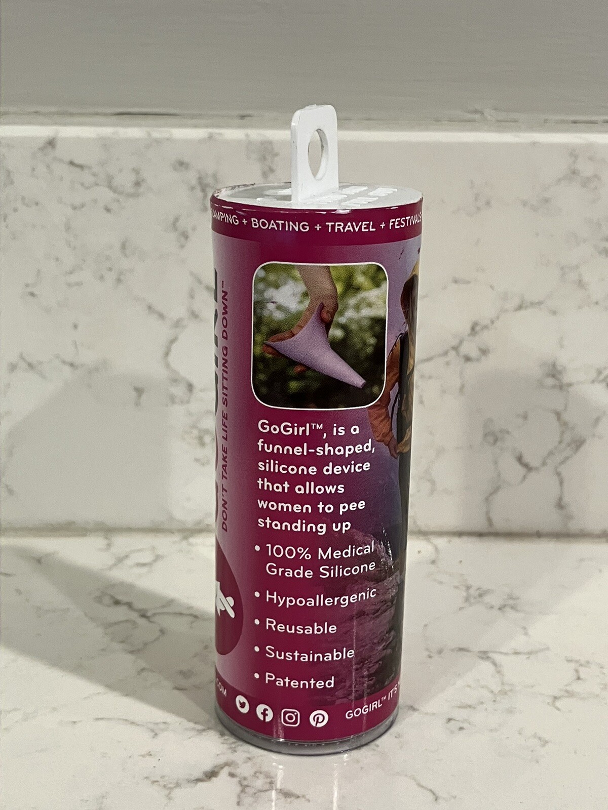 GoGirl GG-PL-HT Female Urination Device-Pink Brand New & Sealed