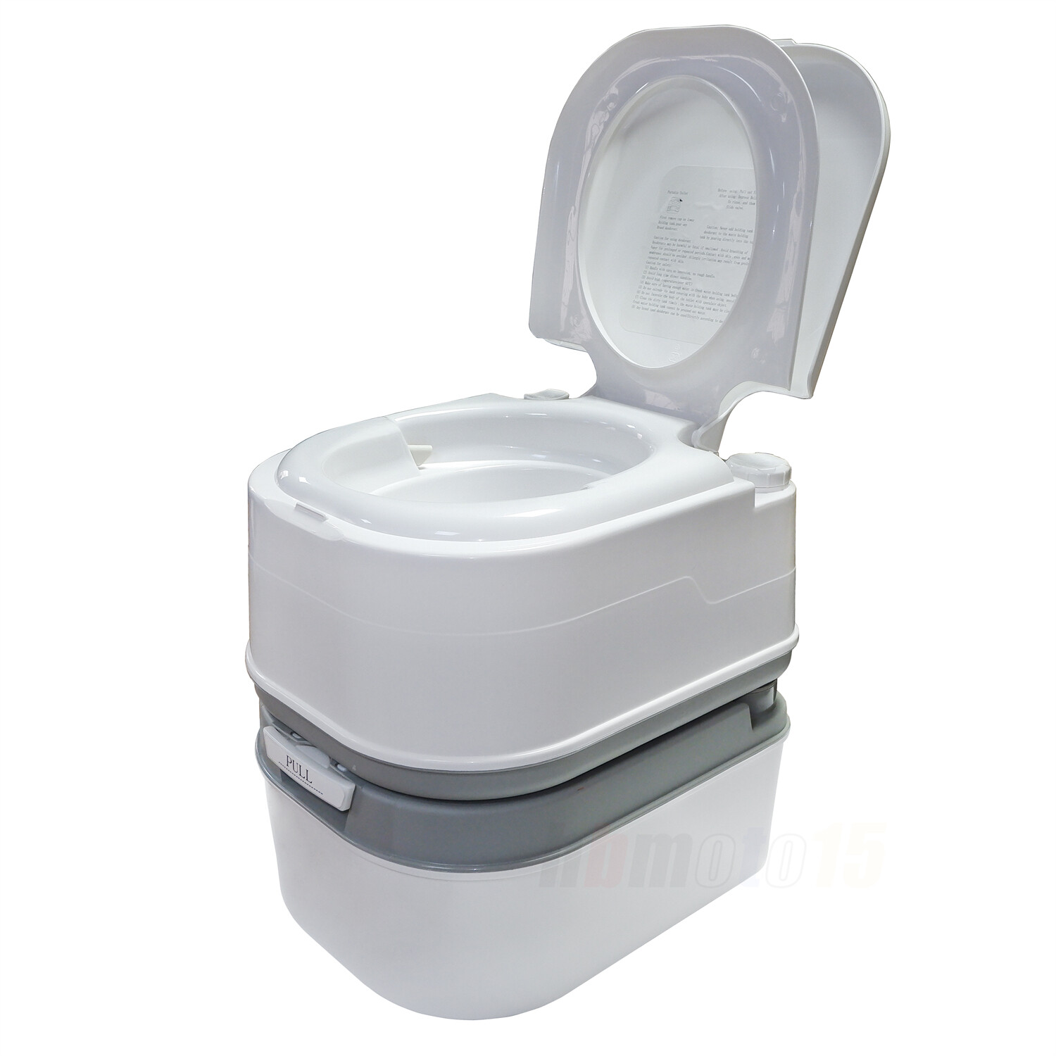 H:45 L:45 W:35 CM Temporary Toilet For Outdoor Touring Car Tent Small Room White