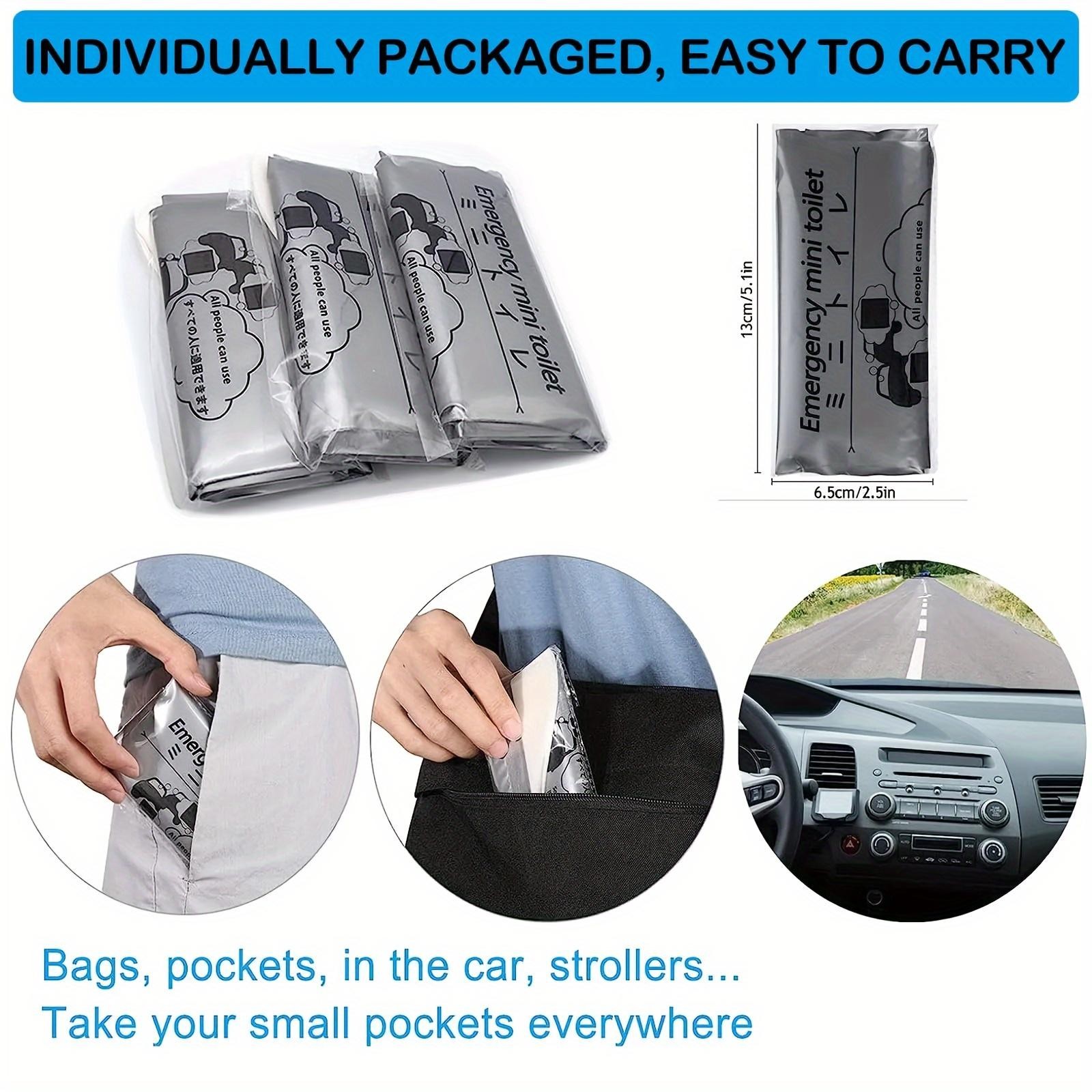 32 PCS Disposable Urinal Bags Camping Pee Bags Unisex Urine Bag Vomit Bag