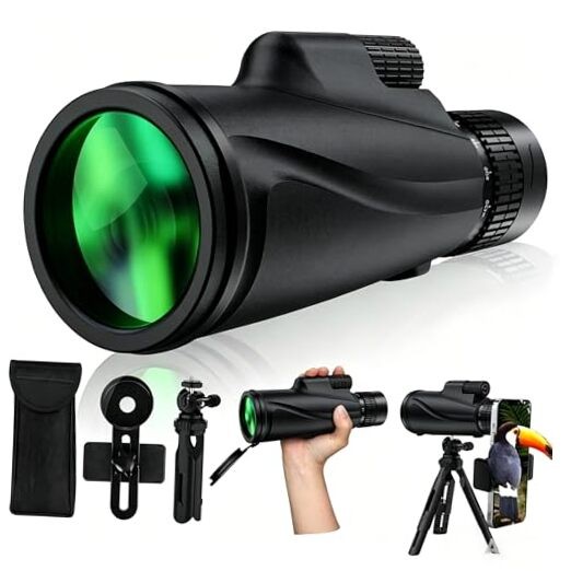 Monocular-Telescope 80×100 High Powered Monoculars High Definition for black