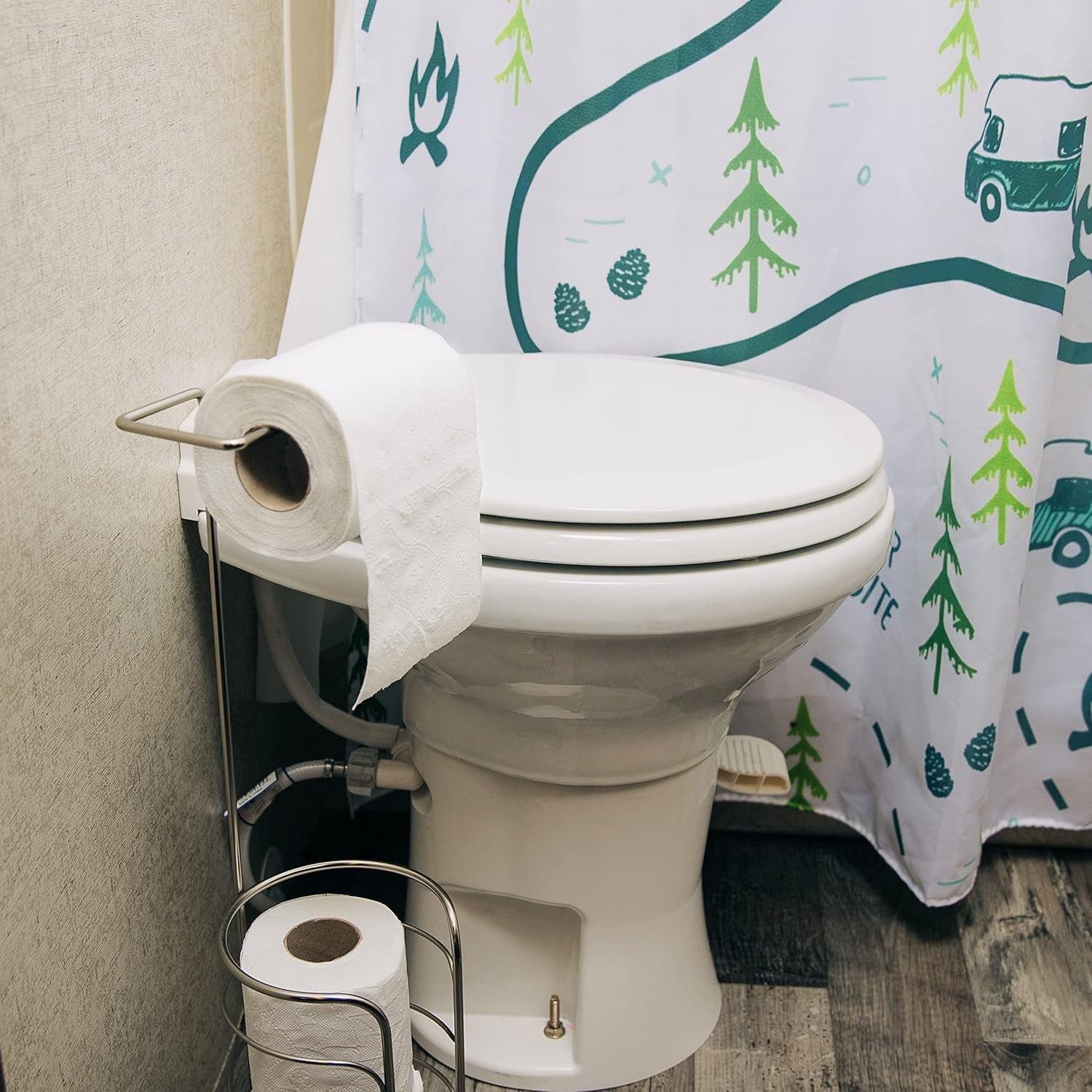 Camco Marine & RV Toilet Paper 2-Ply Septic Safe Dissolves Fast Camping 4-Rolls