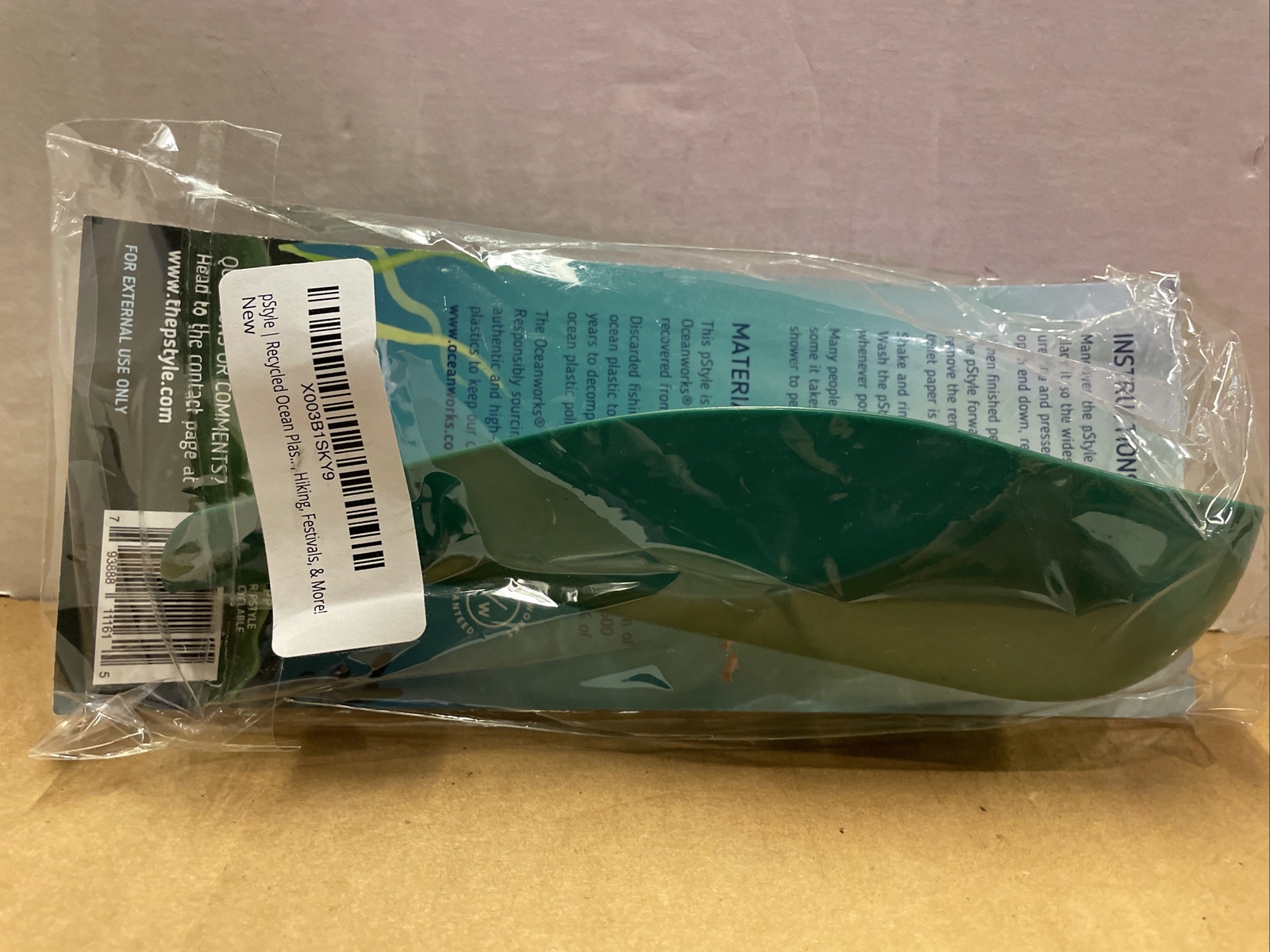 pStyle Recycled Ocean Plastic Made in USA Stand to Pee with Ease Camping Hiking