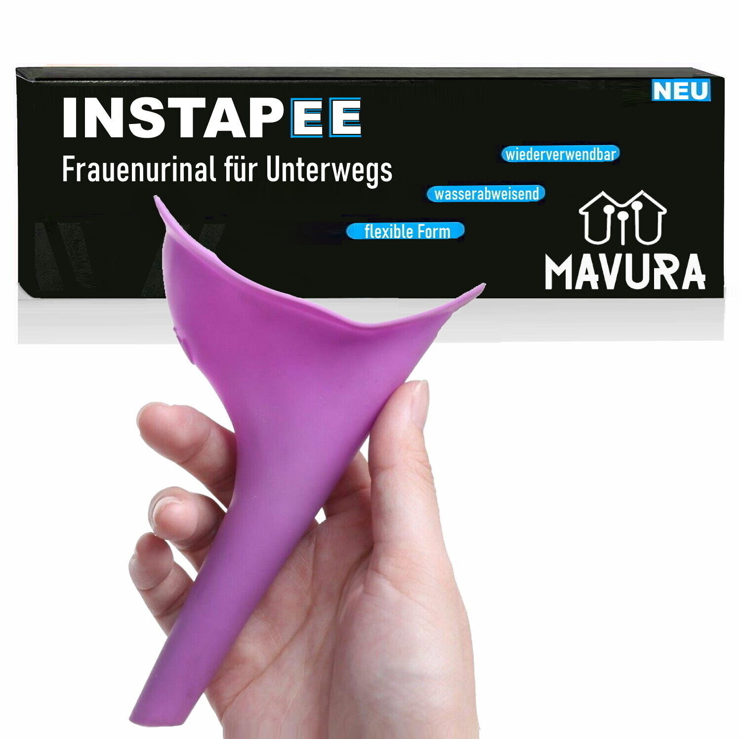 INSTAPEE women’s urinal standing peeing aid women peeing mobile toilet