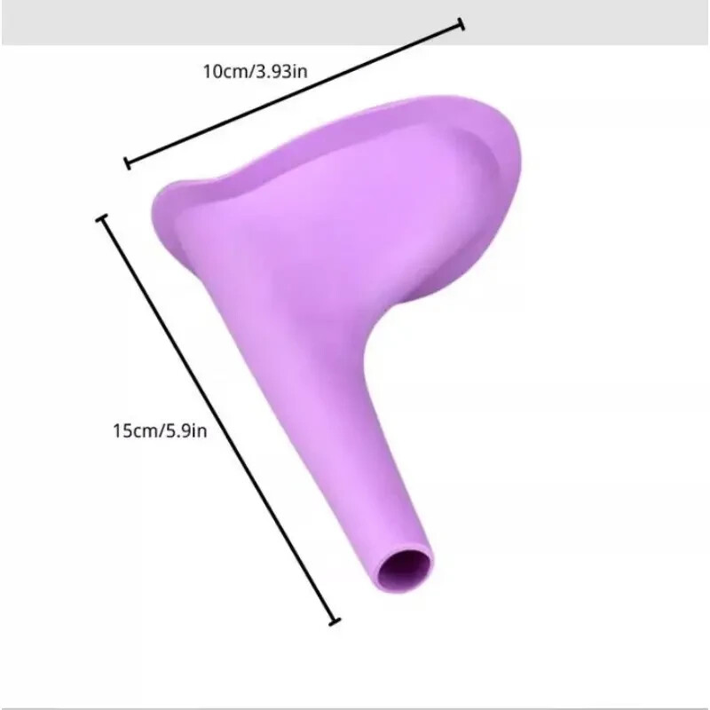 Portable Female Woman Ladies She Urinal Urine Wee Funnel Camping Travel Loo Camp