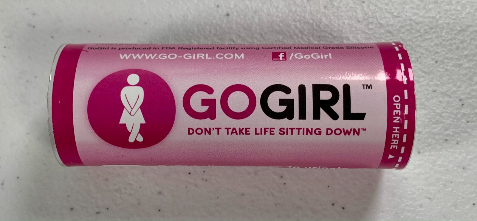 Go Girl Female Urination Device (FUD) & 2 Travel Toilet Paper Camping Hiking