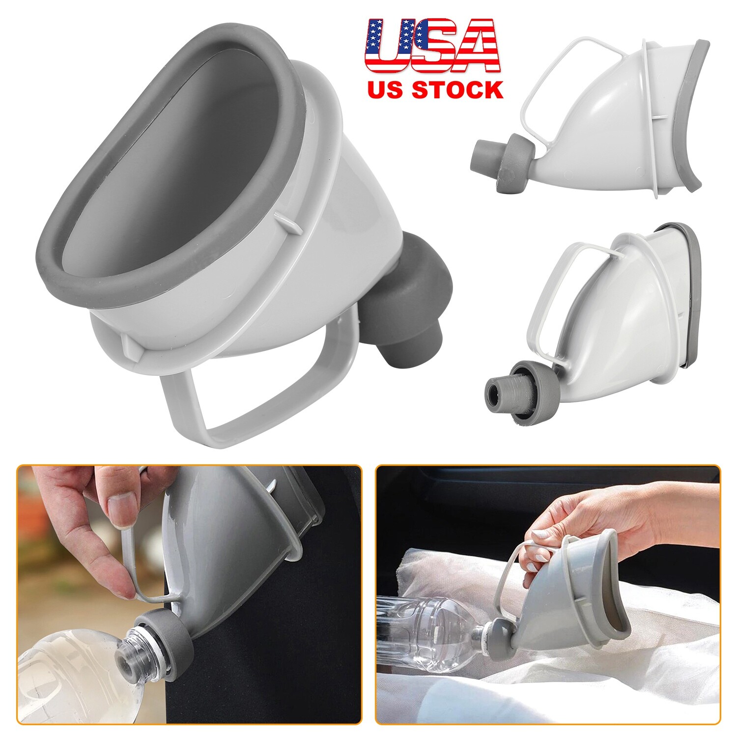 Camping Portable Female Urinal Device Reusable Cup Urination Funnel For Women