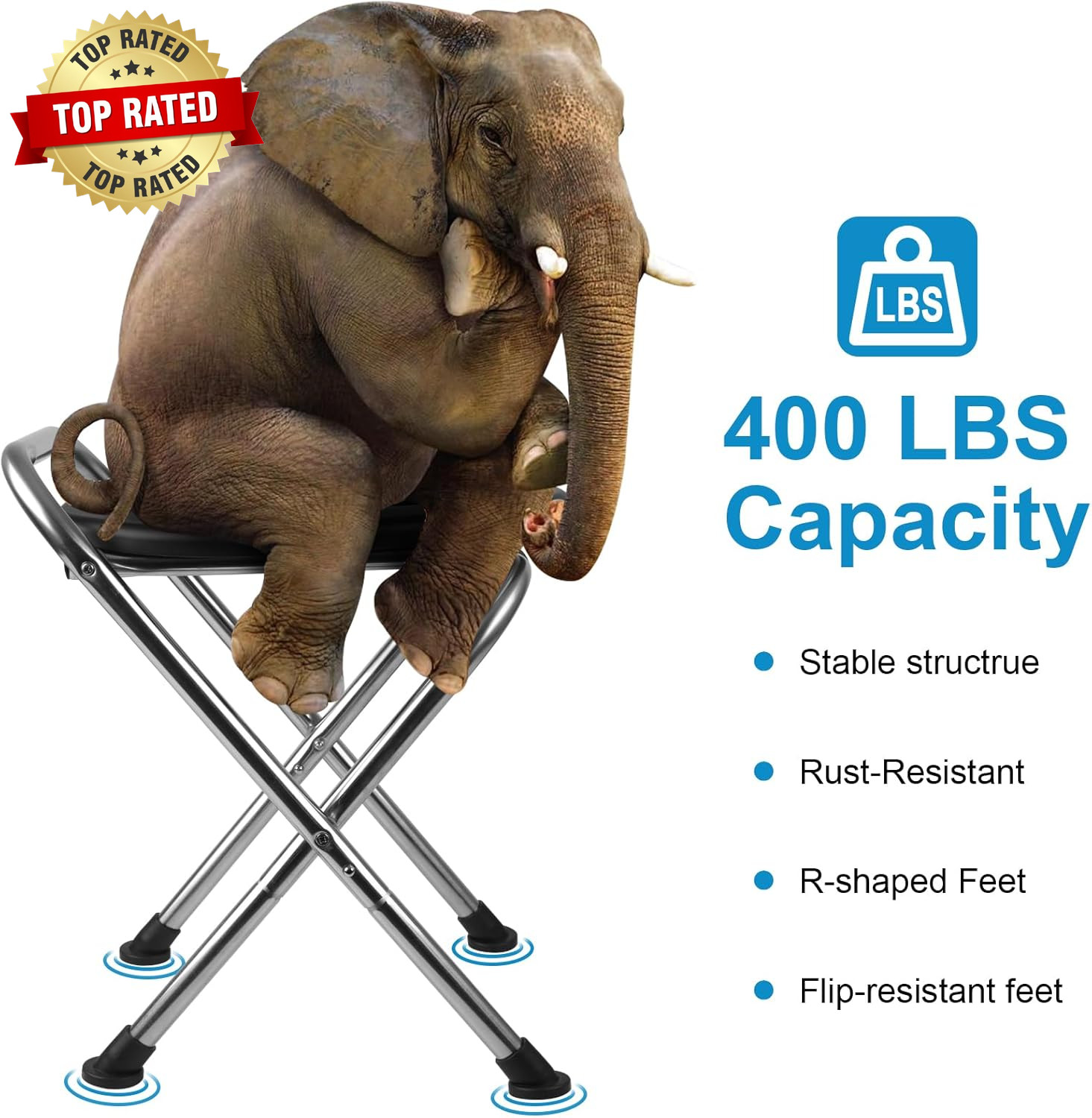 Portable Toilet for Camping, Portable Toilet Seat, Portable Toilet Travel, Stain