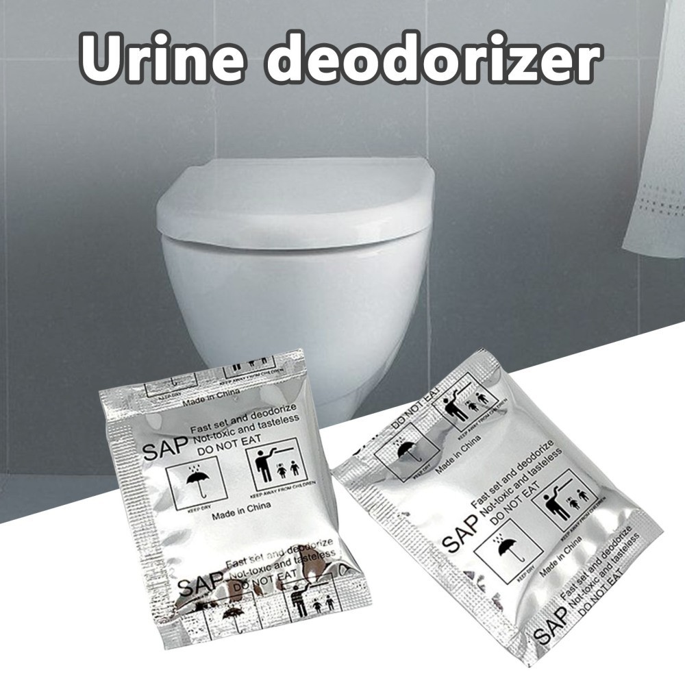 100Pcs Portable Toilet Powder Rapid Poo Gel Poo Urine Powder For Camping Hiking