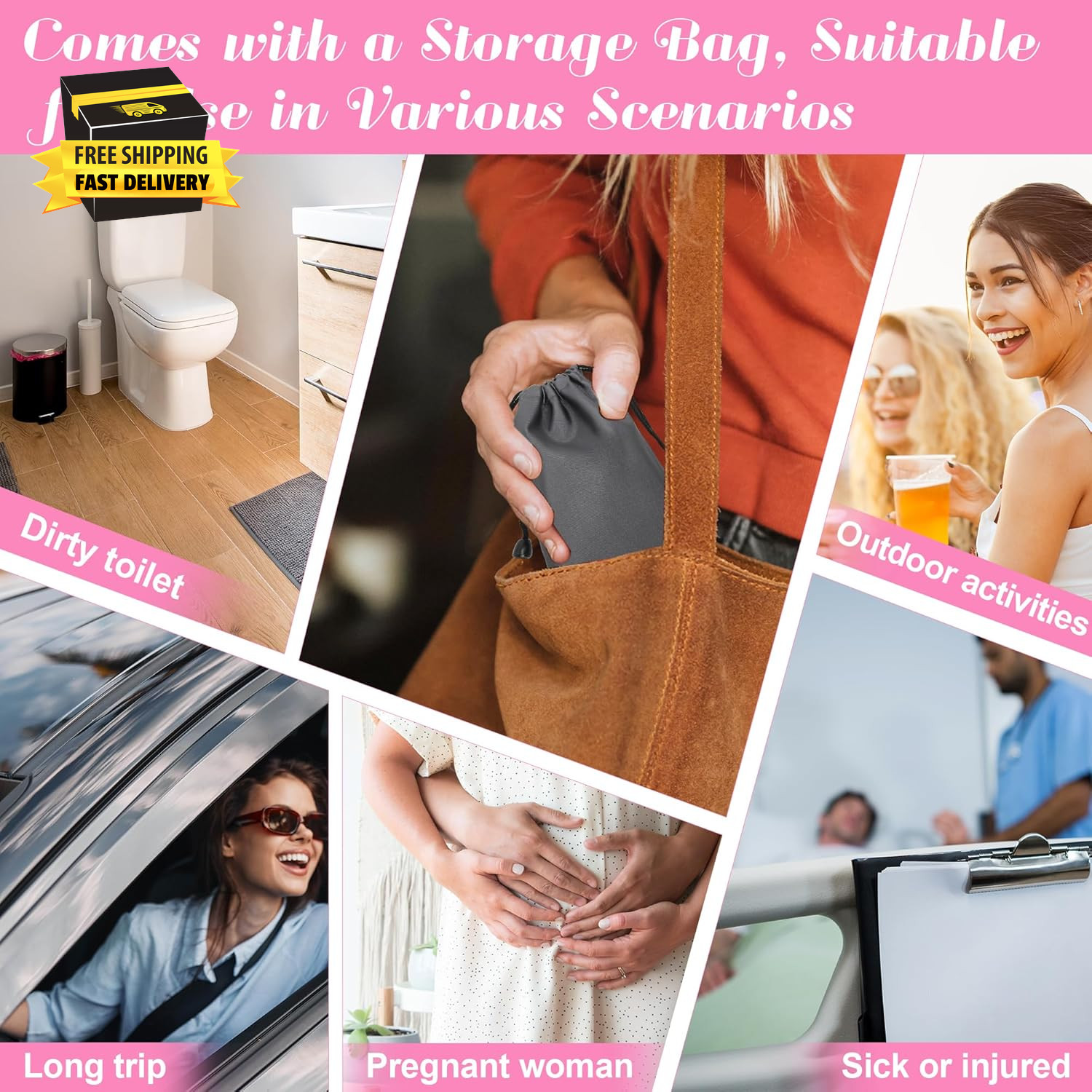 20 50 Pcs Disposable Female Urination Device, Portable Girl Urinal Funnel Women