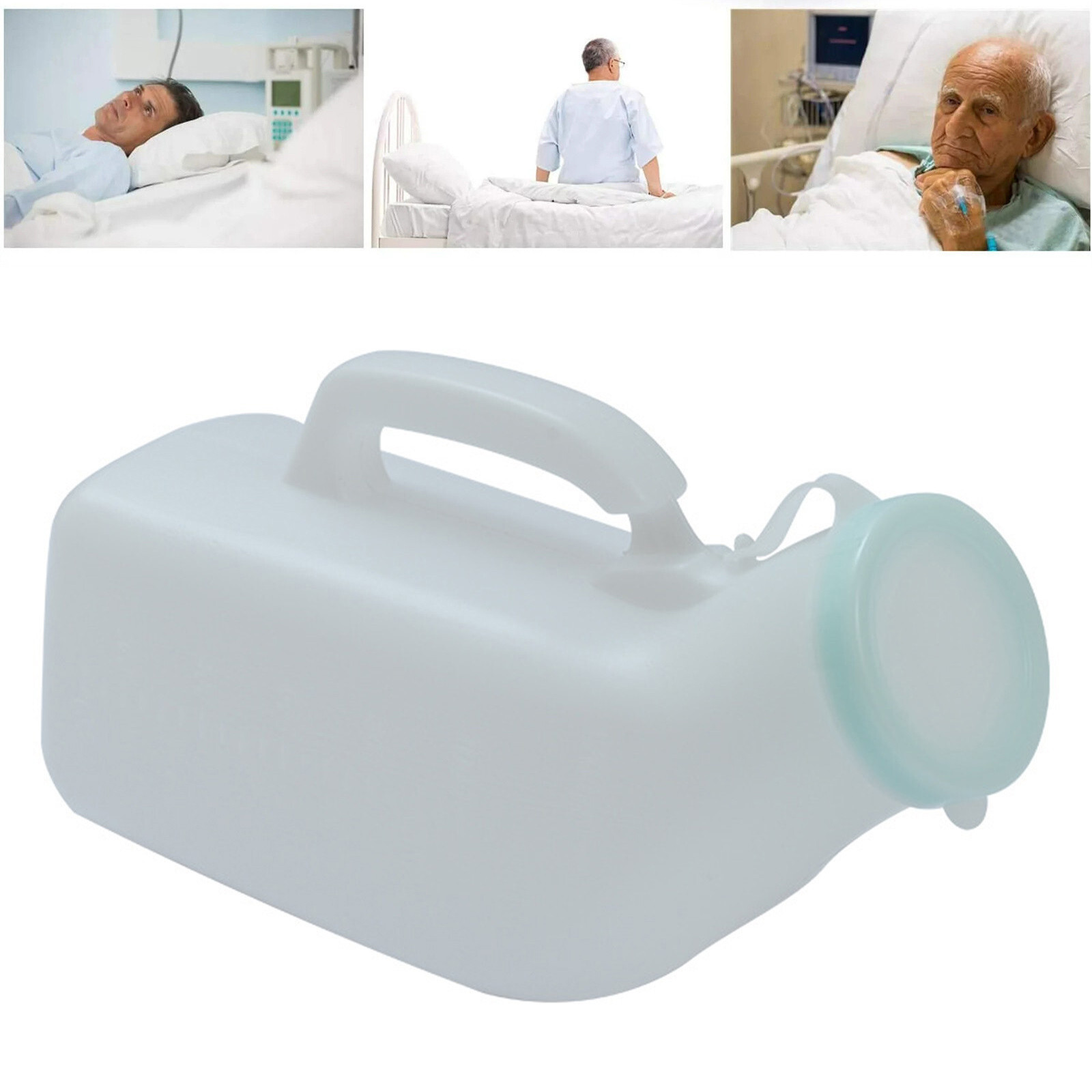 Travel Urinal For Men Spill Proof Men’s Potty Portable Urinal Pee Bottle 1200ML