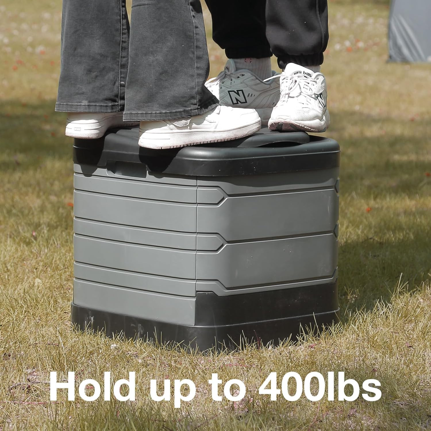 Updated Portable Potty for Camping Extra Large Folding Travel Toilet Camping Toi