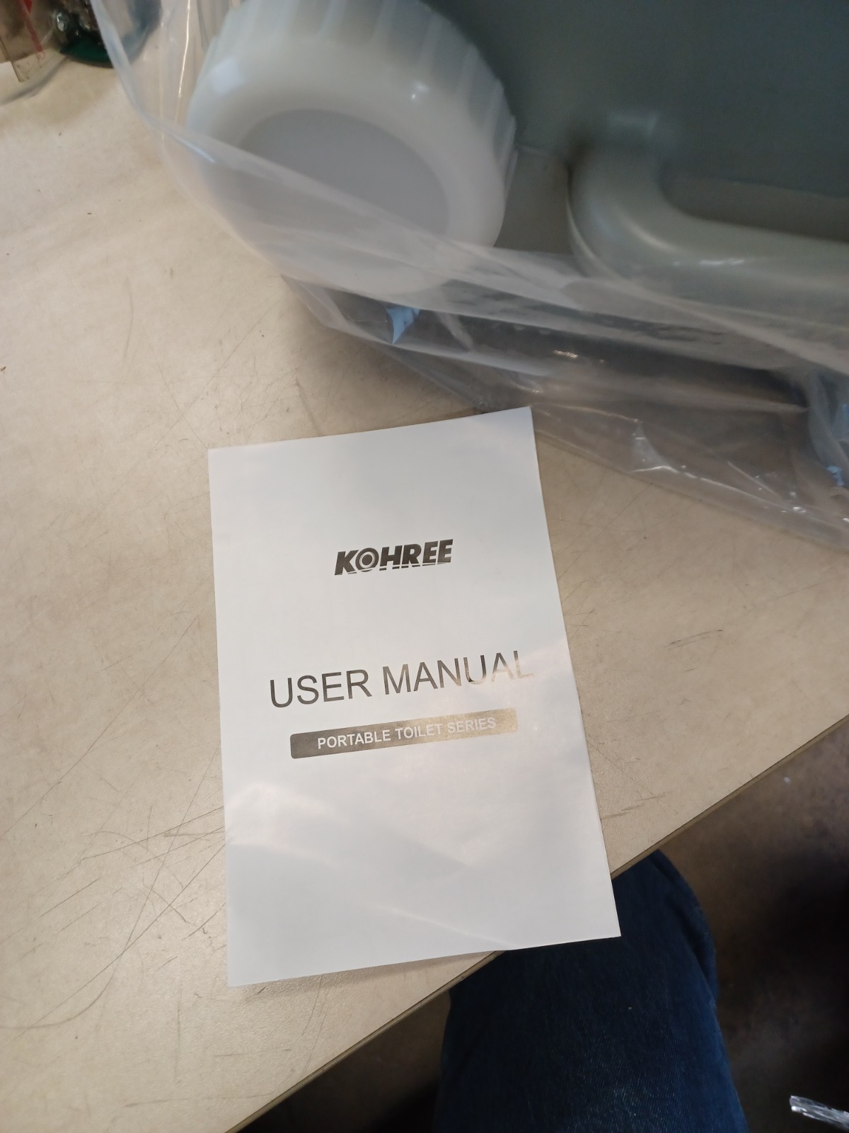 KOhree Portable Toilet series 6020TDS
