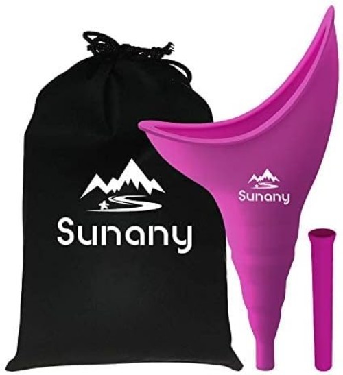 Versatile Female Urinal Funnel – Portable, Soft & Easy to Clean – Fuchsia